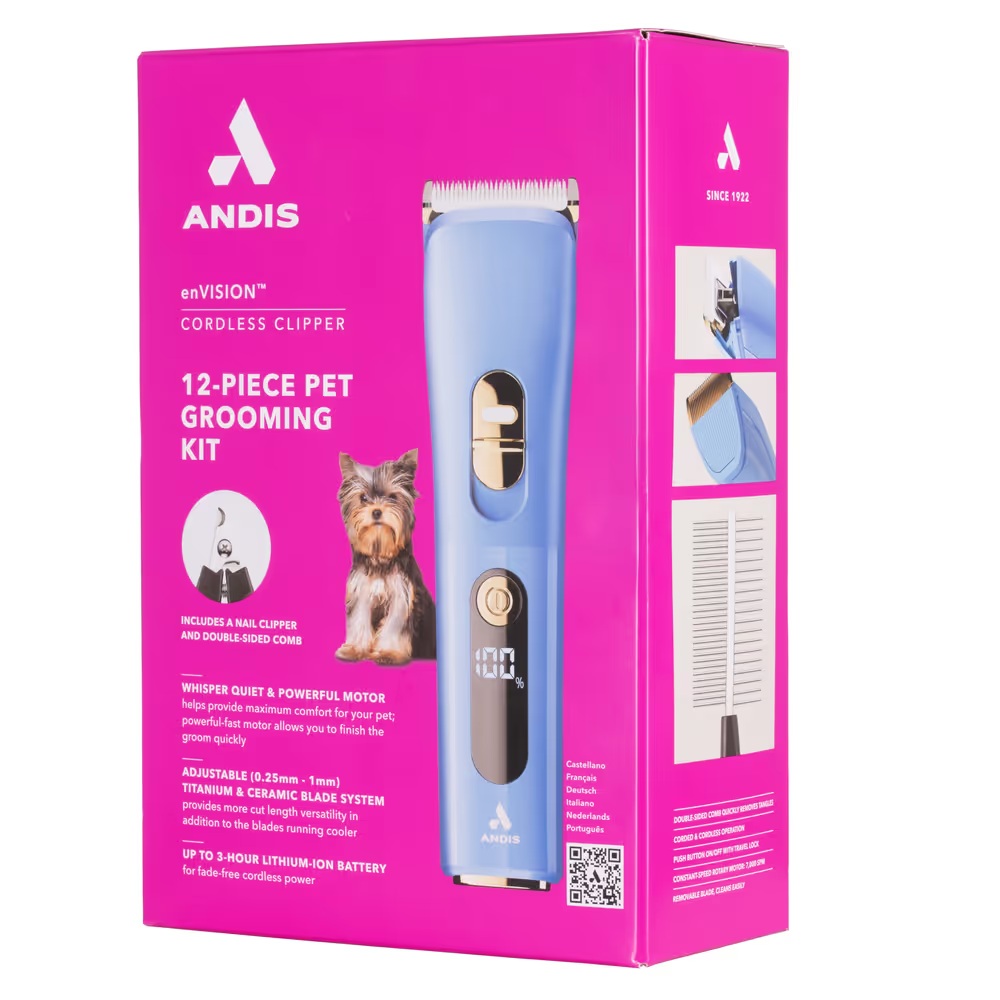Andis enVISION Cordless Clipper Pet - Image 4