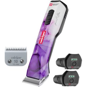 Cordless battery clipper Heiniger Opal Special Edition 2 batteries and blade #10