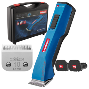 Maszynka Heiniger Saphir ostrze nr 10 i 2 baterie